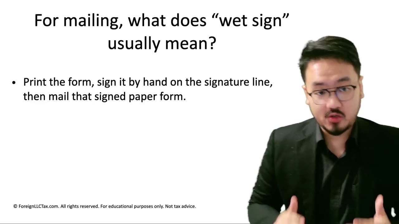 What Is a Wet Signature? Pen + Ink + Paper Defined for IRS Filing Purposes